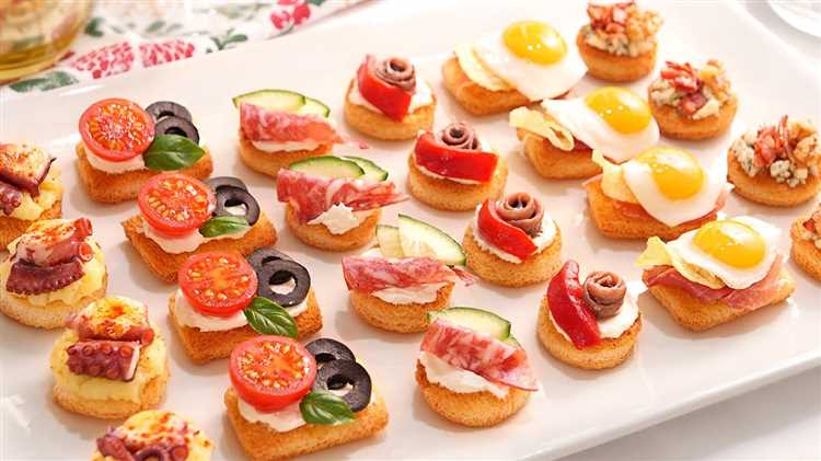 Canapés de huevo y cebolla