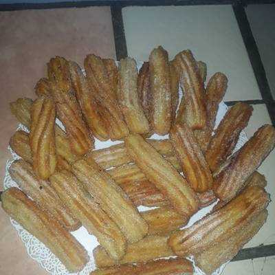 Churros amasados