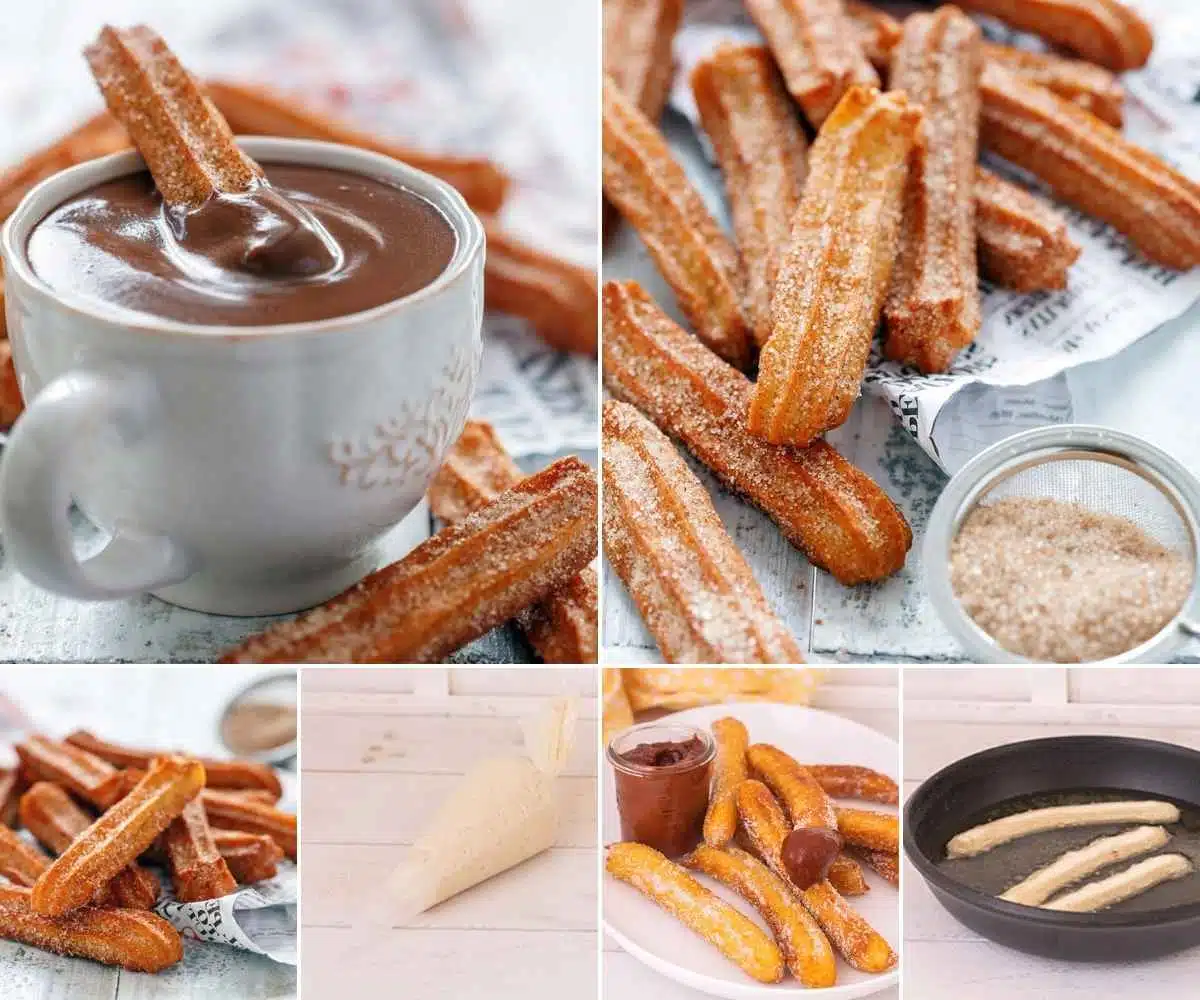 Churros fáciles y rápidos