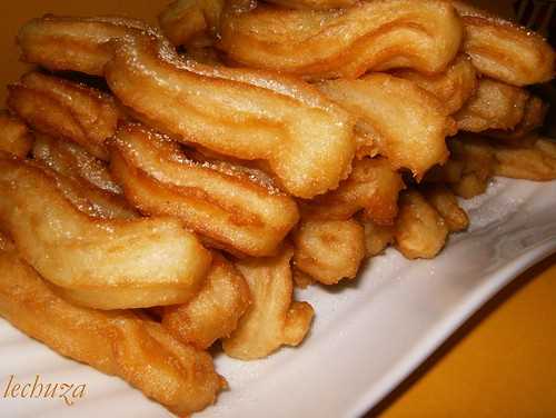 Churros con chocolate