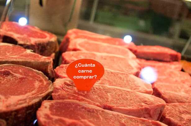 ¿Cuántos kilos de carne para 20 personas?