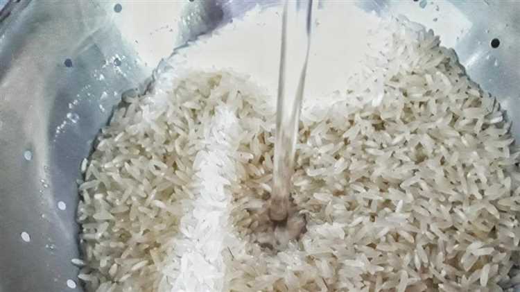 Métodos para eliminar el almidón del arroz