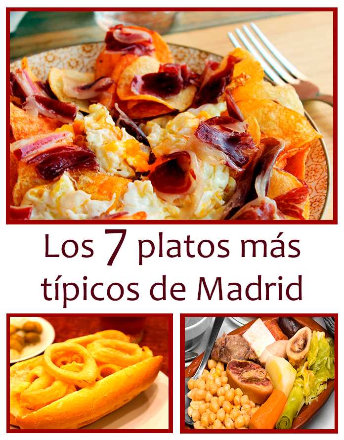 ¿Cómo se llama el plato tipico de Madrid?