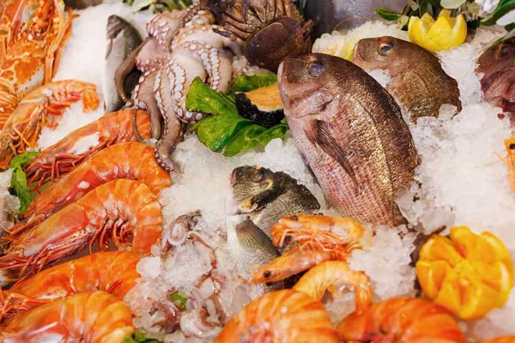 ¿Dónde provienen los mariscos?