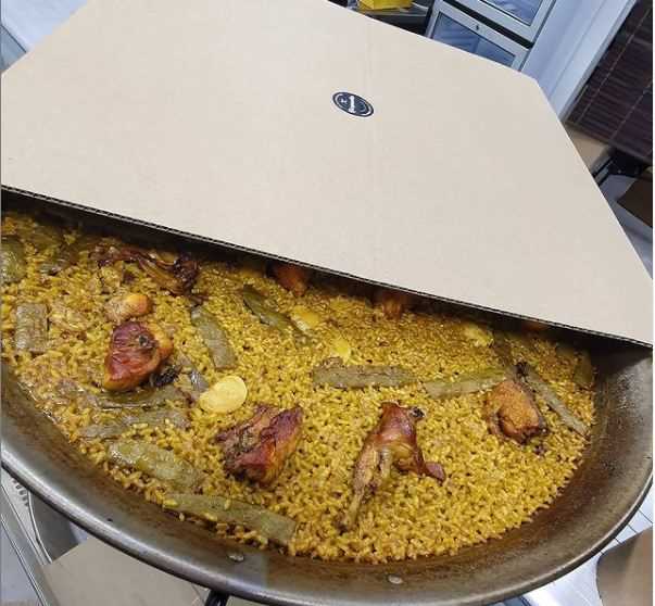 Paella a domicilio