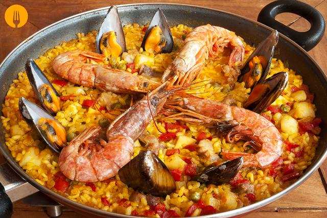 Paella ingredientes