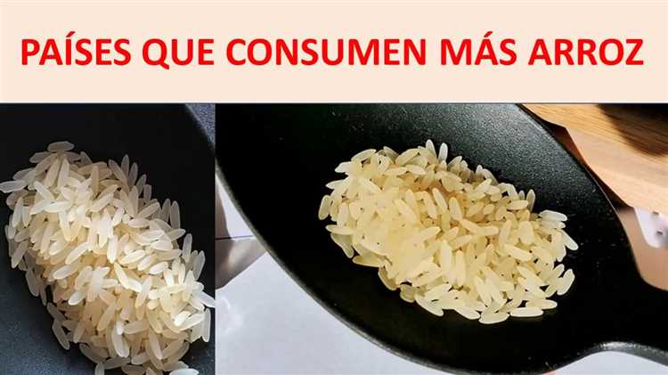 ¿Quién consume más arroz en el mundo?