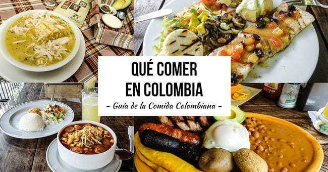 Platos típicos colombianos para almorzar