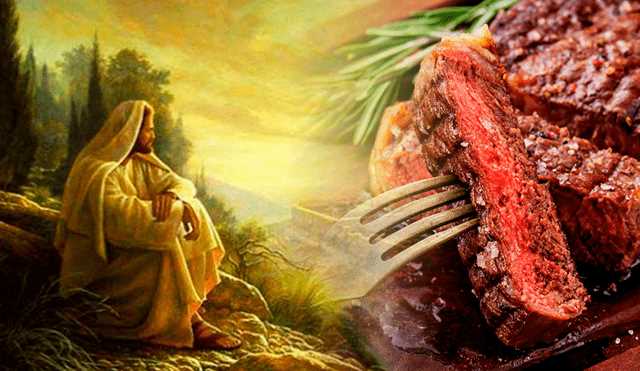 La opinión de Jesús sobre comer carne