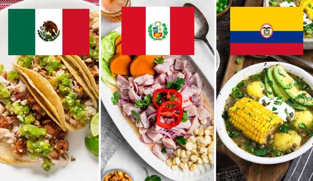 Los países con cocina tradicional de América