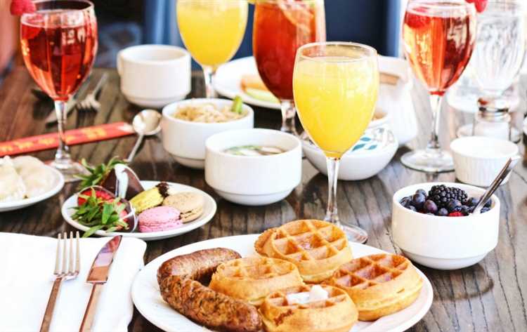 ¿Qué se debe servir en un brunch?