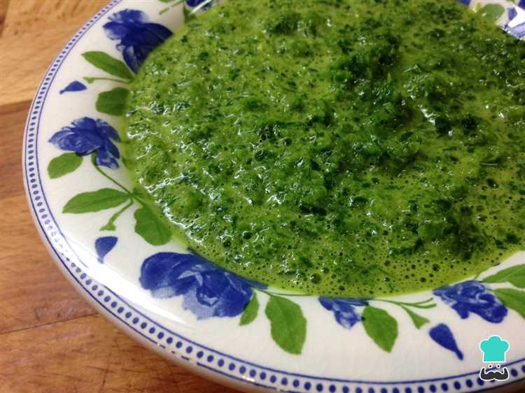 Salsa verde pescado